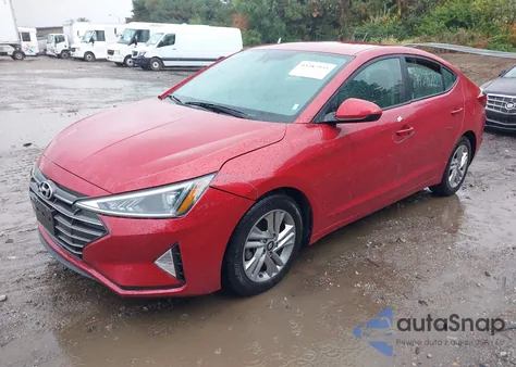 2020 Hyundai Elantra Sel from USA, damaged, VIN 5NPD84LF0LH535032